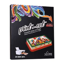 [Y100445] Vitray A4 Şeker Resim Kağıdı