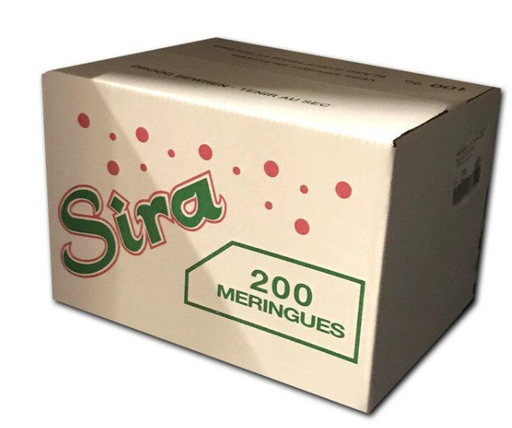 [Y100692] MERINGUE - Sira -  6,5CM SIRA 200 PCES