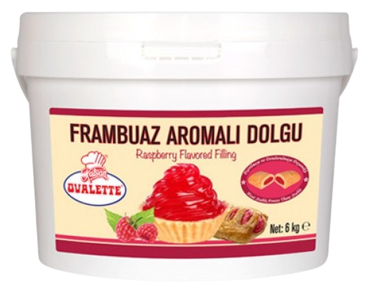 [Y100807] Ovalette - Frambuaz Aromalı Krema Dolgu 6 kg