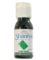 [Y100922] Shantys Yağ Bazlı Gıda Boyası Koyu Yeşil 18 Ml