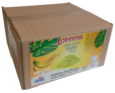 [Y100699] Korinitta Krep Kırığı Muzlu 2500 Gr 