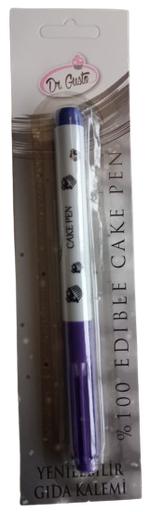 [Y100651] Gusto Edible Pen Purple (Mor Kalem)