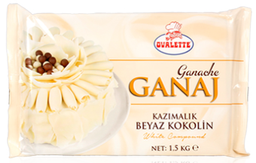 [Y100854] Ovalette Kazımalık Beyaz Ganaj 1,5 kg