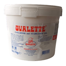 [Y100859] Ovalette Ovaleks Emulsifier and Stabilizer Gel 9 kg