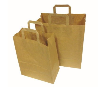 [Y100955] Valisette Kraft Brun 32*16*39 cm 50 Pces