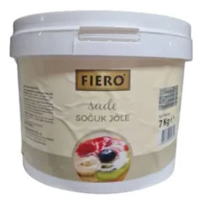 [Y100422] Fiero Soğuk Jöle Sade 7 kg( Sade dekojel)